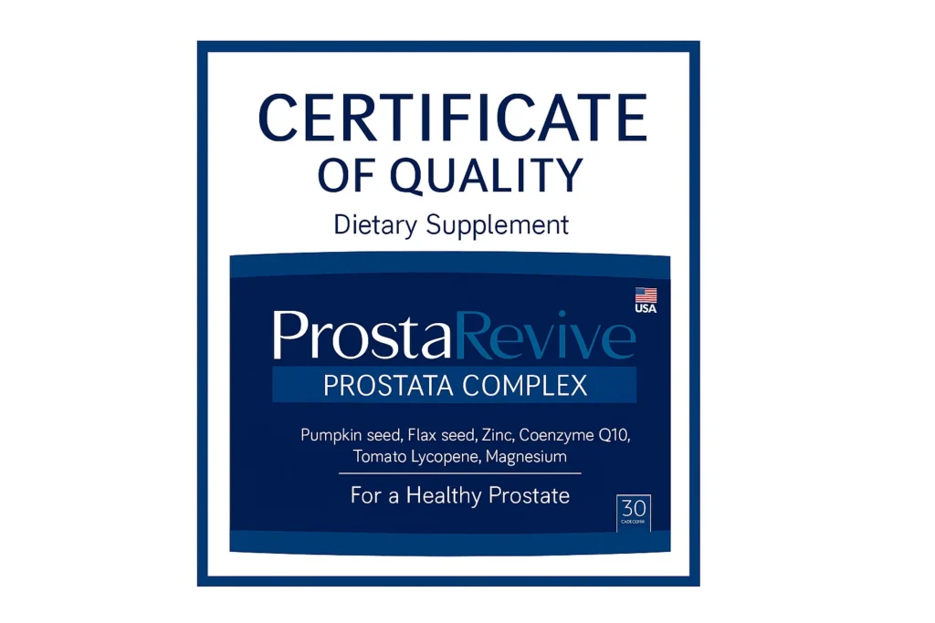 ProstaRevive Cápsulas